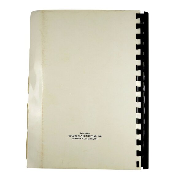 Springfield Symphony Cookbook 1980, Vintage Missouri Ozarks Recipes - Picture 3 of 5